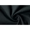 Fekete egyszínű 100% pamut, 150cm széles vastag vászon csiszolt twill