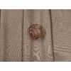 Mogyoró-barna egyszínű 97% pamut 3% elasztán, 145sm széles farmer hatású cotton slub str elasztikus pamutvászon.