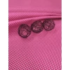 mintás pamutvászon /fehér pöttyös (2mm) /pink