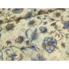 mintás pamutvászon /álomvirágok (kék pipacs 8.5cm×7.8cm) /kék-barna