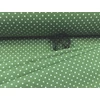 mintás pamutvászon /pöttyös 4mm /zöld