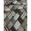mintás LONETA vastag vászon /összefonódás (barna fonat 5cm) /taupe