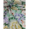 mintás microfiber /színes virágzás (sárga virág 17,5cm×16,5cm) /menta