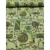 elasztikus mintás pamut jersey /safari (krokodil5,5 cm*2cm) /világoszöld