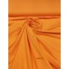 elasztikus egyszínű pamut jersey /narancssárga
