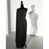 elasztikus jacquard jersey /görögösen (négyzet 4,4cm×4,4cm) /szürke melange