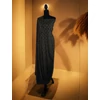 elasztikus jacquard jersey /görögösen (négyzet 4,4cm×4,4cm) /szürke melange