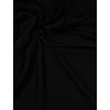 elasztikus bordás poly jersey /fekete