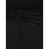 elasztikus jersey /micropolyester /fekete