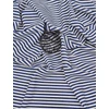 mintás fürdőruha jersey /csíkos (4mm) /indigókék