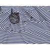 mintás fürdőruha jersey /csíkos (4mm) /indigókék