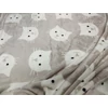 mintás wellsoft /cuki cicafejek (cicafej13,5cm*9,6cm) /mogyoró-törtfehér