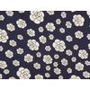 mintás flokon /kedves kis virágok (legnagyobb virág 4cm×4,3cm) /sötétkék