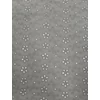 madeira anyag /kisvirágok sorban (virág 2cm×2cm) /szürke