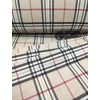 mintás flanell /Burberry kockás (legnagyobb drapp kocka 5,3cm*6,3cm) /drapp-fehér