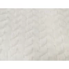 jacquard mintás wellsoft /halszálka mintás (egy sáv 4cm) /törtfehér /180cm széles