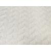 jacquard mintás wellsoft /halszálka mintás (egy sáv 4cm) /törtfehér /180cm széles
