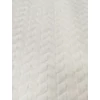 jacquard mintás wellsoft /halszálka mintás (egy sáv 4cm) /törtfehér /180cm széles