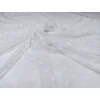 test necc /lágy tüll /pöttyös (1cm) /fehér