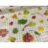 viaszos vászon /zöldségek (fürtös paradicsom 8.5cm × 10.5cm) /drapp-fehér
