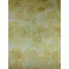mintás elasztikus szatén /sárga rózsák (legnagyobb rózsa 12cm×12cm) /fehér