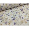 viaszos vászon /lila pipacsok (4 pipacs együtt 6.5cm×5.2cm) /drapp-fehér