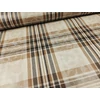 viaszos vászon /levél sziluett sávokban (leveles sáv 10cm) /drapp melange