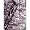 steppelt anyag /vízlepergetős /sávos (sáv 10cm) /metál mályva