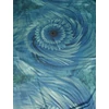 mintás elasztikus szatén DIGITAL PRINT /Armani /BLOKKOS /varázslatos virág /türkiz