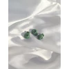 rugós zsinórvég /15mm×18mm /sötétzöld