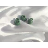 rugós zsinórvég /15mm×18mm /sötétzöld