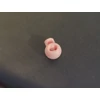 rugós zsinórvég /15mm×18mm /rózsaszín