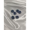 kétlyukú rugós zsinórvég /20mm×20mm /szürkéskék