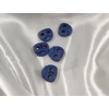 kétlyukú rugós zsinórvég /20mm×20mm /sötétkék