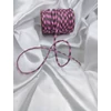 paracord ejtőernyő zsinór /Ø4 mm /rózsaszín-szürke