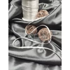 egyszínű szatén szalag (3,5mm) /szürke