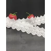 madeira csipke szalag (55mm) /szívecskék sorban /fehér
