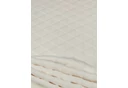 jacquard mintás sherpa /háromszög 5,4cm*5cm /krém