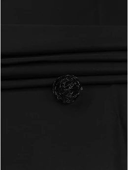 egyszínű munkaruha vászon kevertszálas /twill (245gsm) /fekete 