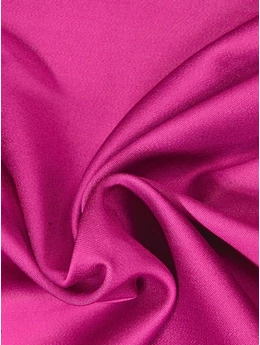 Pink egyszínű 97% pamut 3% elasztán, 145cm széles milánó elasztikus pamutvászon.