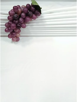 egyszínű pamutvászon /vastagabb 175g/m2 /szanforizált /clinic /fehér