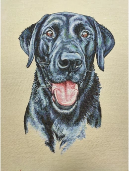párna panel /labradoros (labrador 26cm×37cm) /natúr