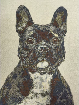 párna panel /mopszos (mopsz 29.5cm×42.5cm) /natúr
