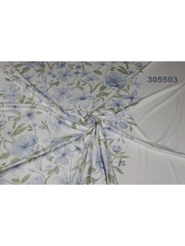 mintás pamut jersey /virágok/ 100%pamut(FÉLMÉTER)