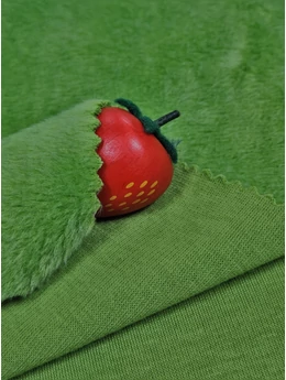 egyszínű warmkeeper /szőrös szabadidő anyag /kiwi