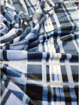 mintás wellsoft /Burberry kockás /párizsi kék-égkék