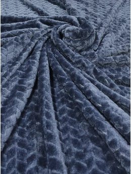 jacquard mintás wellsoft /halszálka mintás (egy sáv 4cm) /füstkék