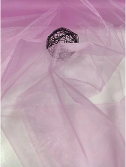 organza /150cm széles /rózsaszín