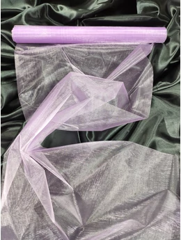 organza /37cm széles /lila (10 yard)