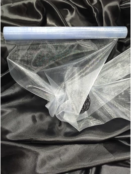 organza /37cm széles /világoskék (10 yard)